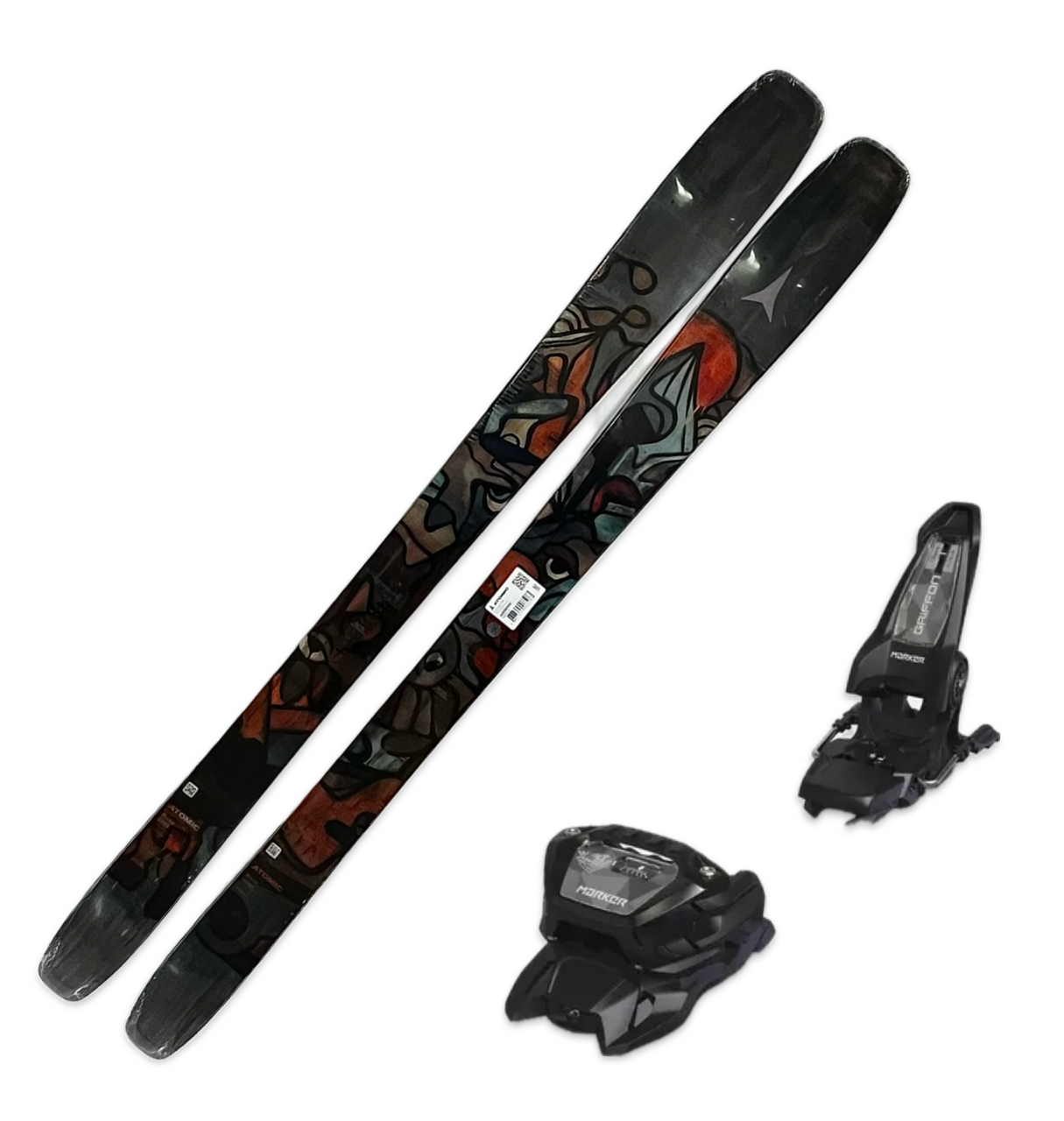 Atomic カービングスキー 180cm MARKER ビンディング Atomic